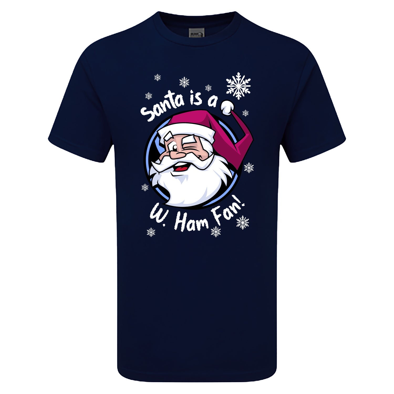 Santa Is A W. Ham Fan! Children's Tshirt