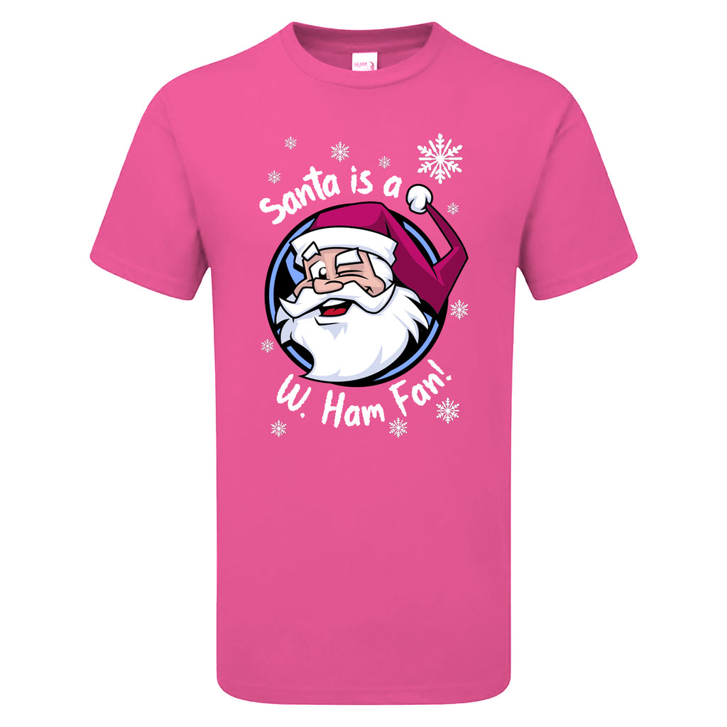 Santa Is A W. Ham Fan! Children's Tshirt