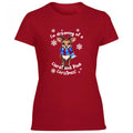 W. Ham Claret & Blue Christmas Reindeer Women's Tshirt