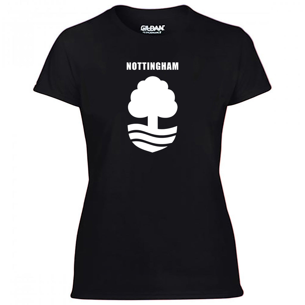 Nottingham Large Crest Women's Tshirt