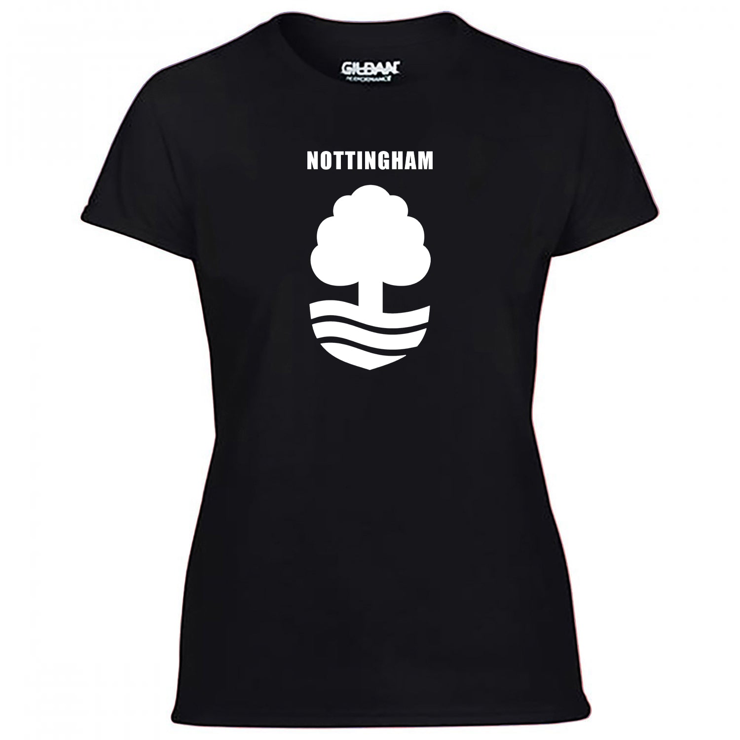 Nottingham Large Crest Women's Tshirt