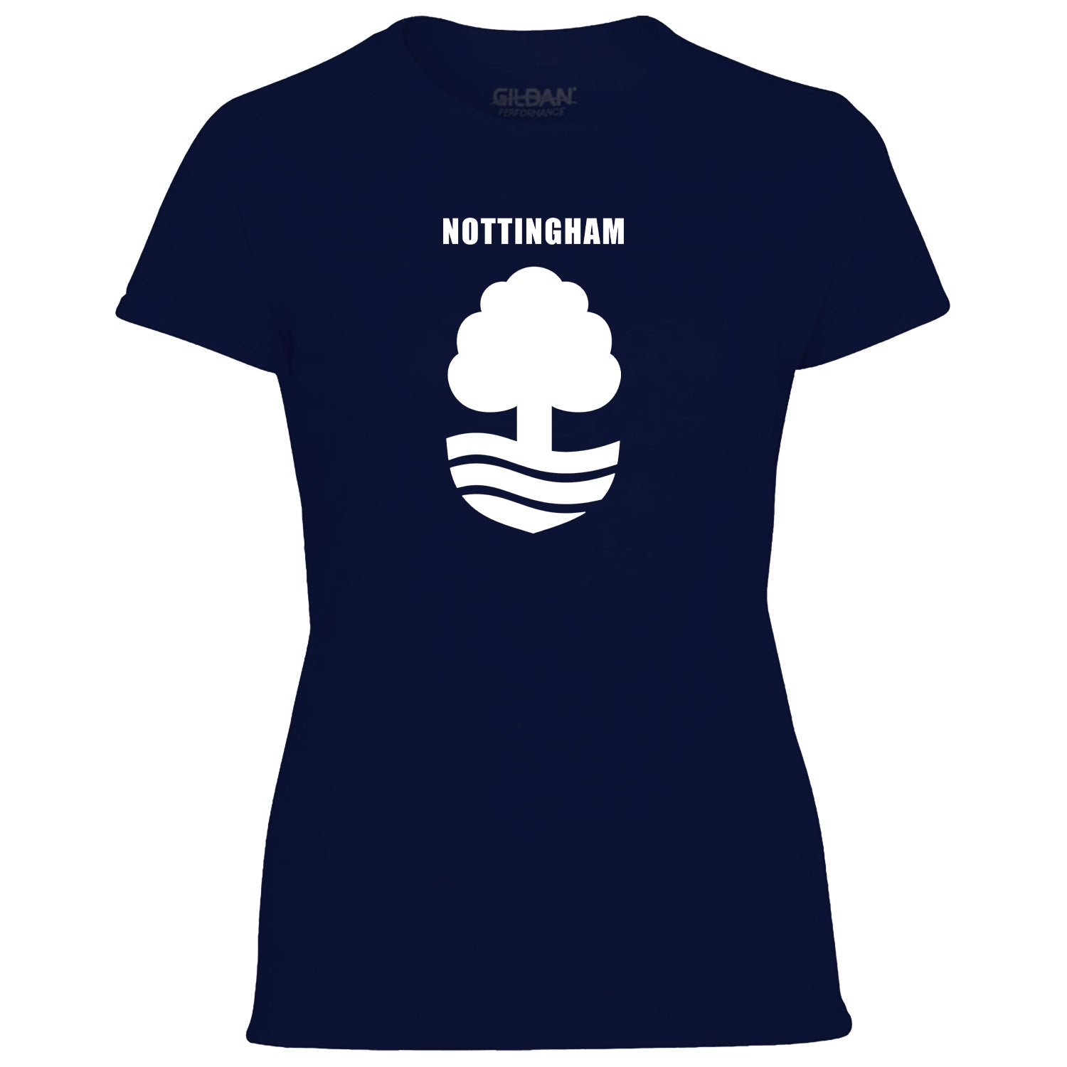 Nottingham Large Crest Women's Tshirt