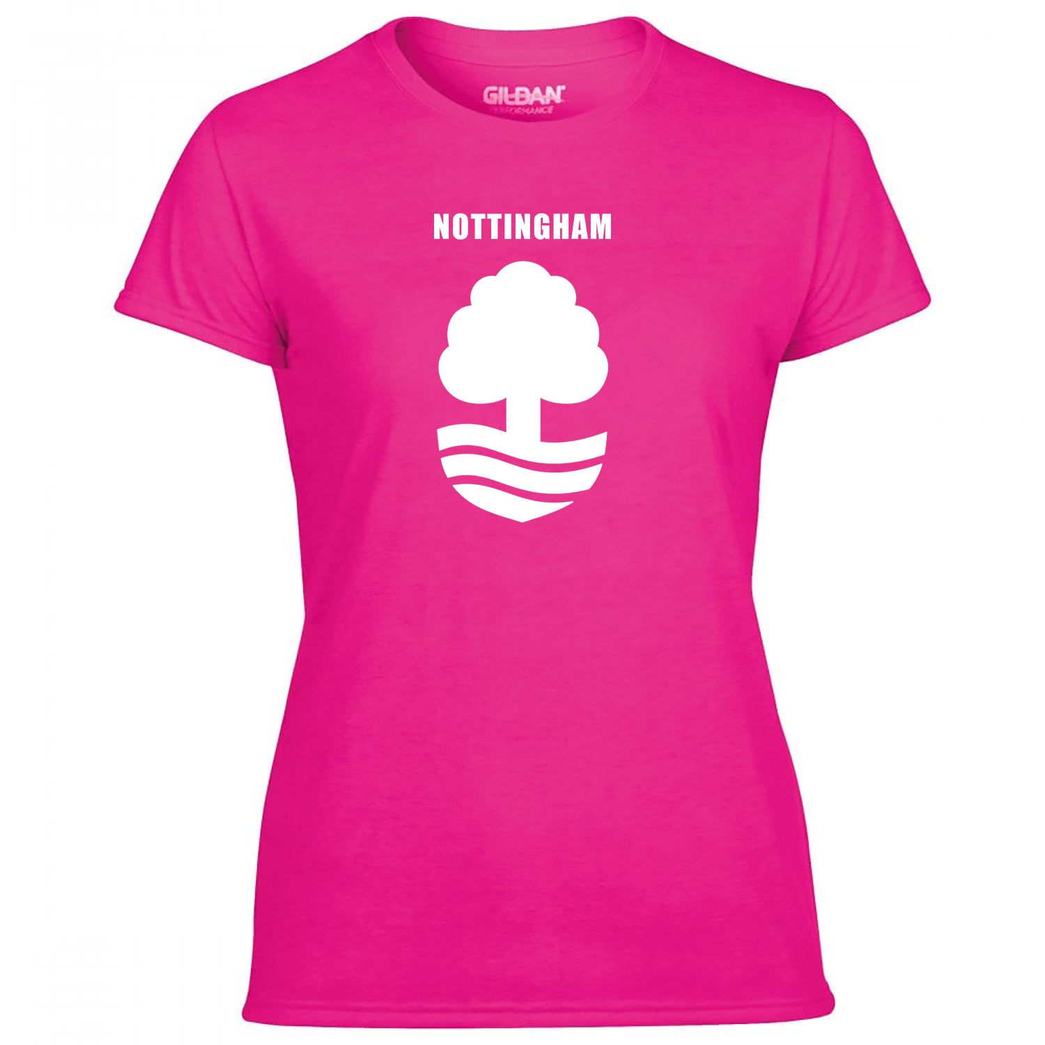 Nottingham Large Crest Women's Tshirt