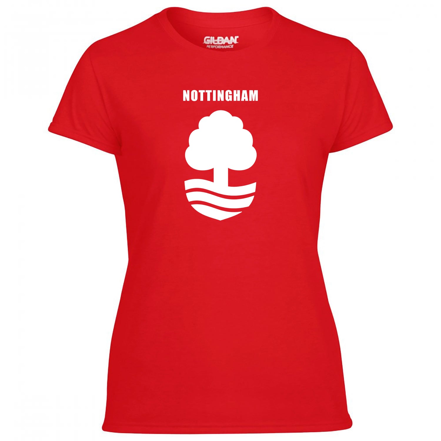 Nottingham Large Crest Women's Tshirt
