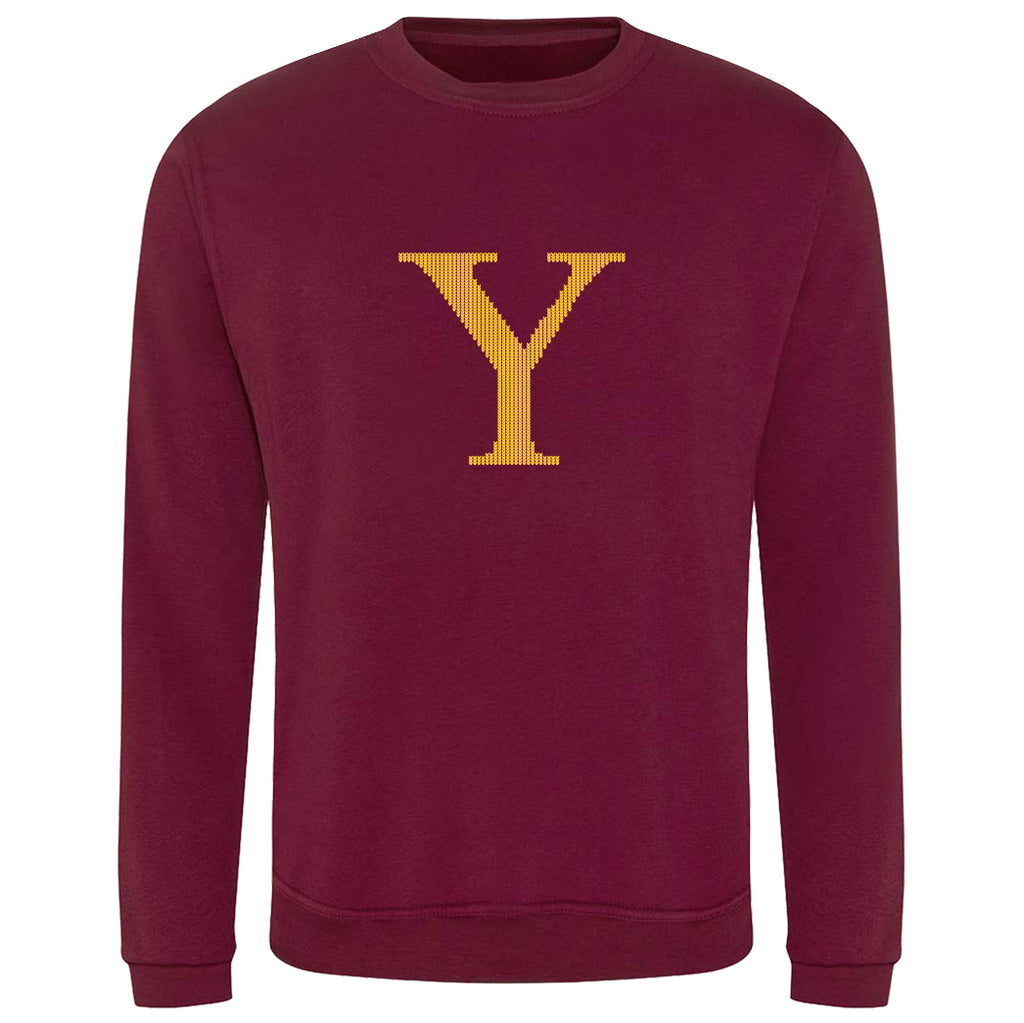Mrs Weasley's Claret Adult's Christmas Jumper Sweatshirt