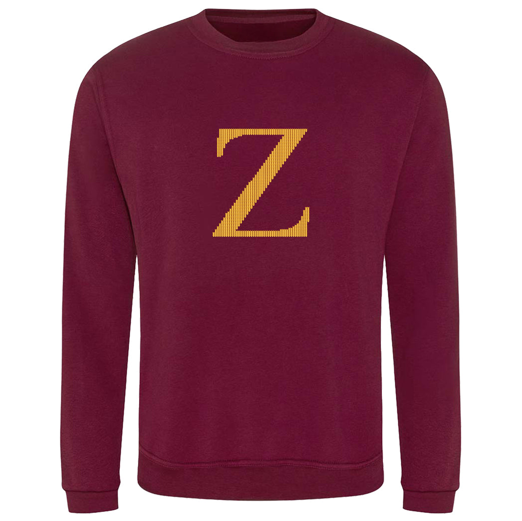 Mrs Weasley's Claret Adult's Christmas Jumper Sweatshirt