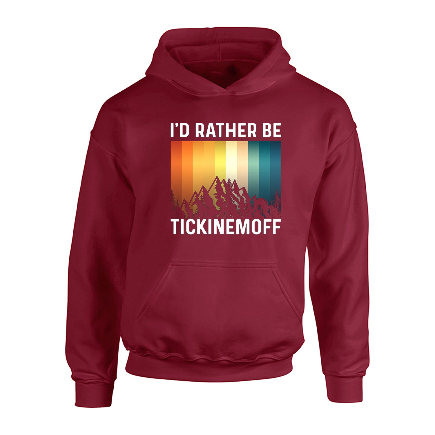 TickinEmOff Children's Hoodie (I'd Rather Be TickinEmOff)