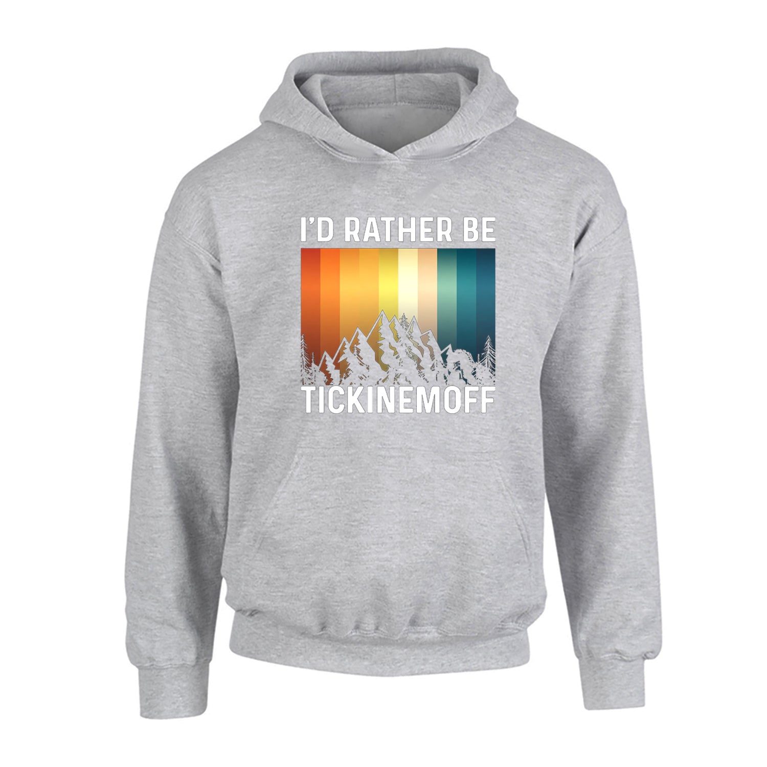 TickinEmOff Children's Hoodie (I'd Rather Be TickinEmOff)