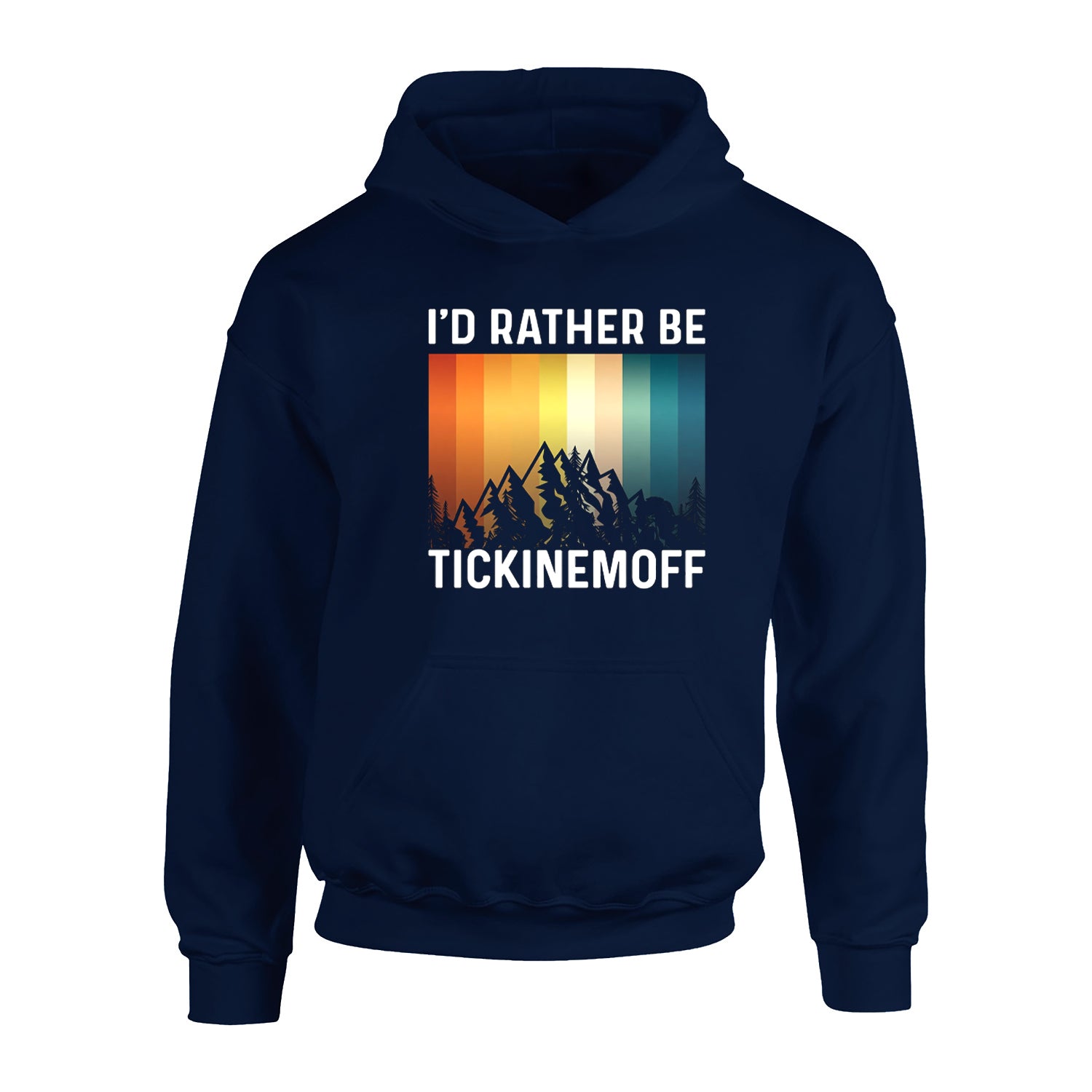 TickinEmOff Children's Hoodie (I'd Rather Be TickinEmOff)