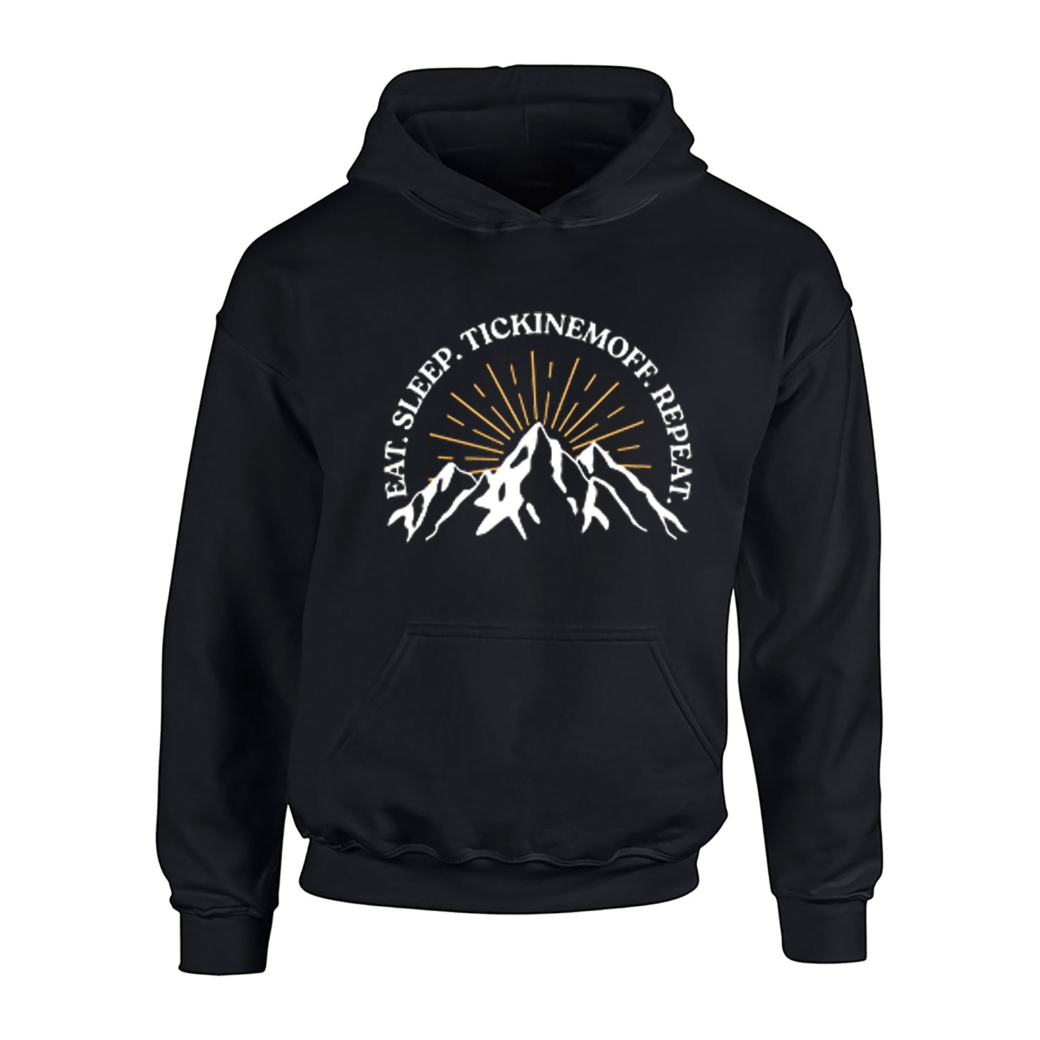 TickinEmOff Children's Hoodie (Eat. Sleep. TickinEmOff. Repeat.)
