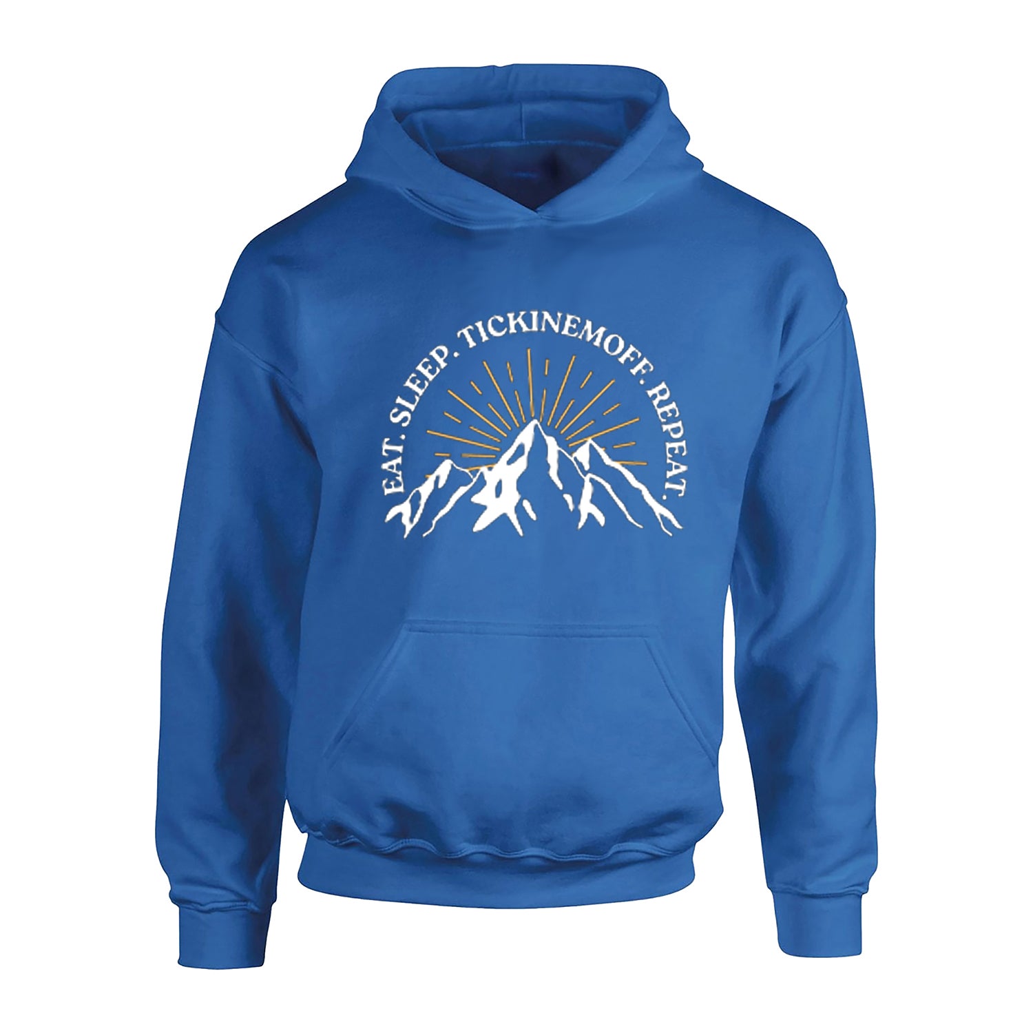 TickinEmOff Children's Hoodie (Eat. Sleep. TickinEmOff. Repeat.)