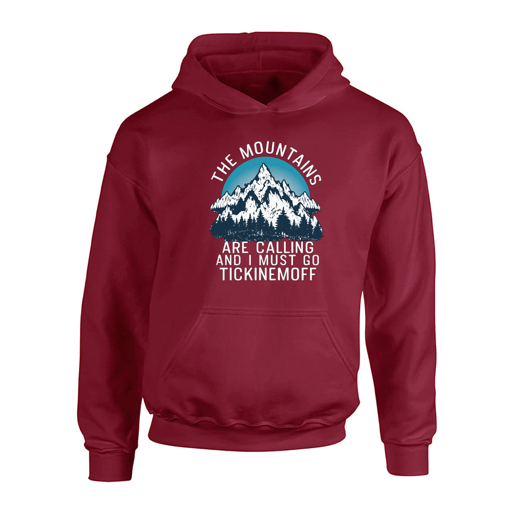 TickinEmOff Children's Hoodie (The Mountains Are Calling)