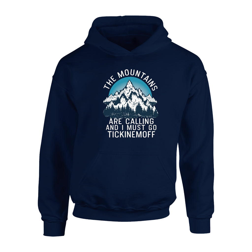 TickinEmOff Children's Hoodie (The Mountains Are Calling)