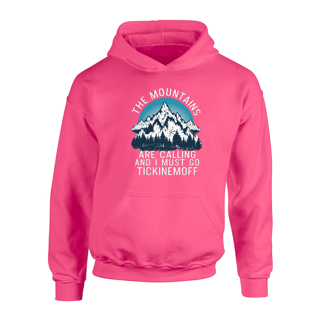 TickinEmOff Children's Hoodie (The Mountains Are Calling)