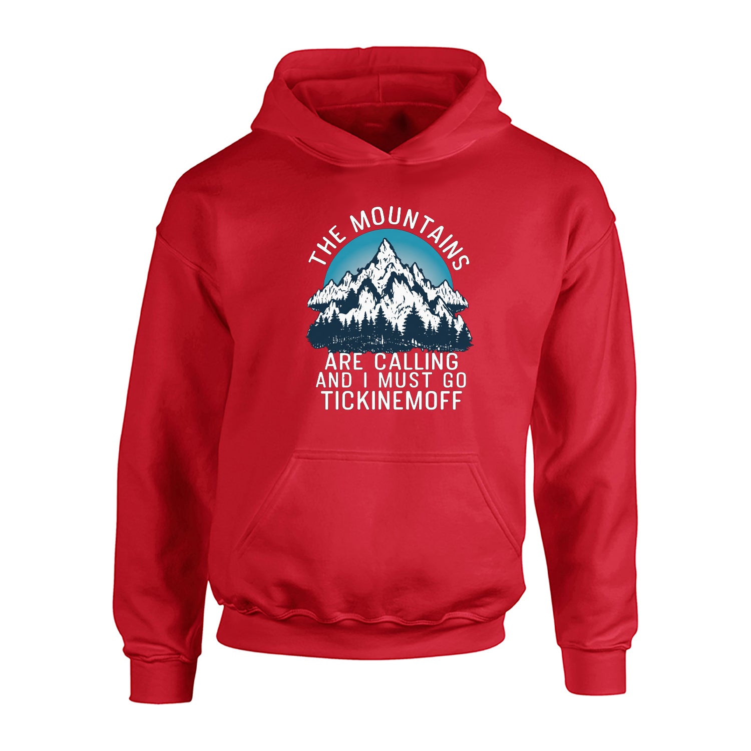 TickinEmOff Children's Hoodie (The Mountains Are Calling)