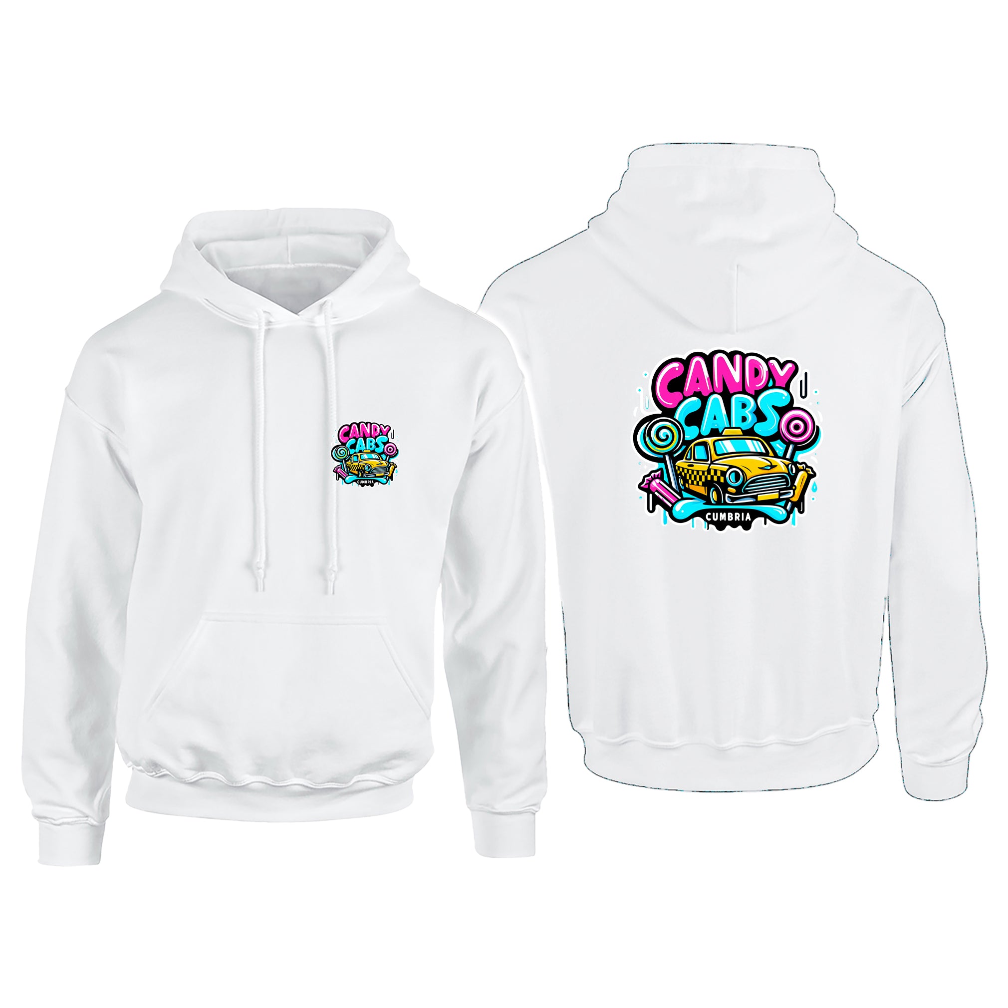 Candy Cabs Cumbria Adult's Hoodie
