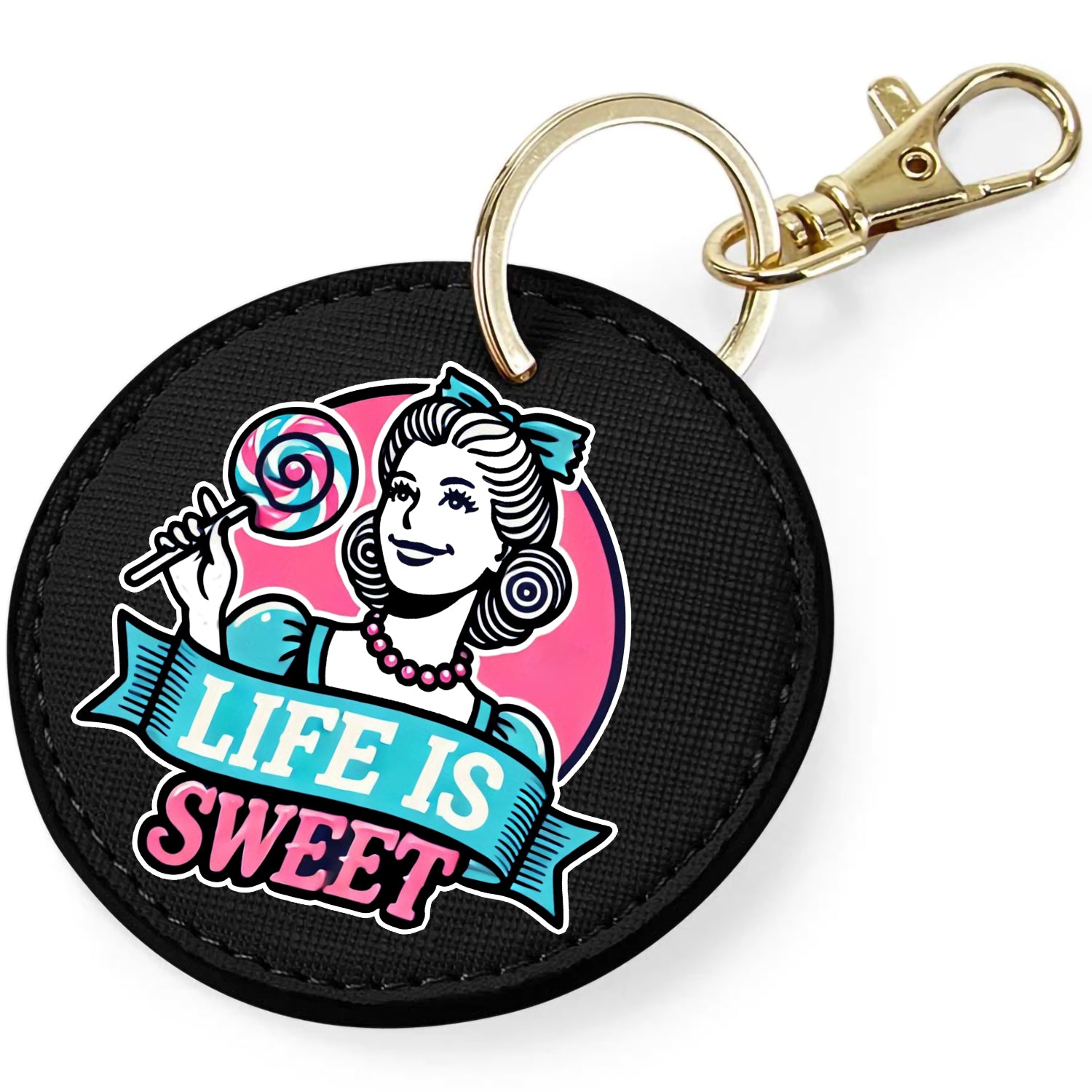 Candy Cabs Life Is Sweet 'Lady' Keyring Bag Charm