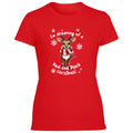 Bournemouth Red & White Christmas Reindeer Women's Tshirt