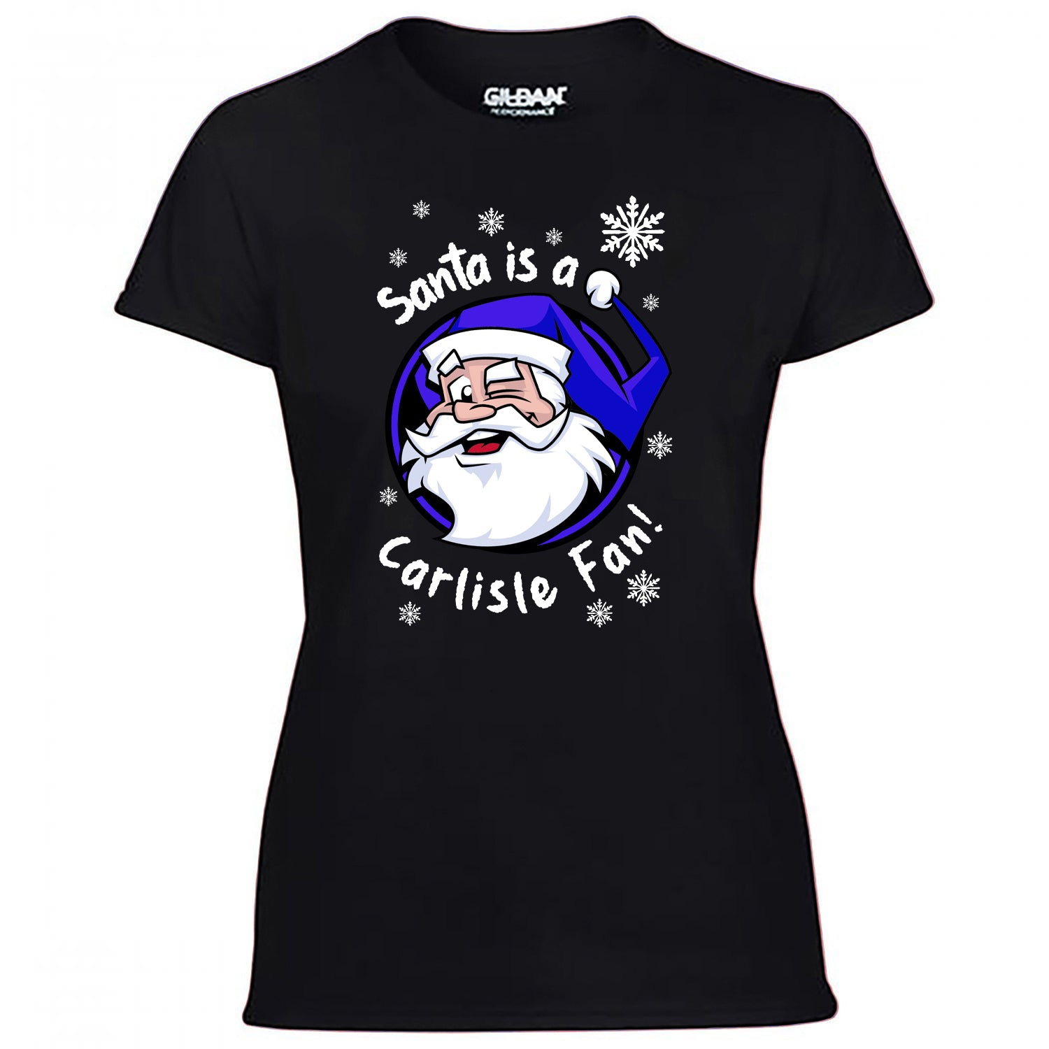 Santa Is A Carlisle Fan! Women's Tshirt