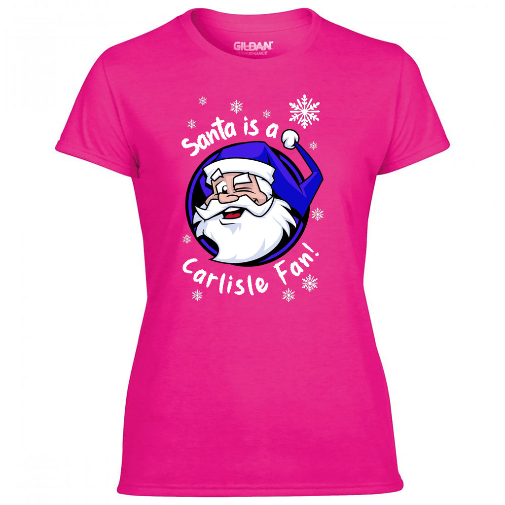 Santa Is A Carlisle Fan! Women's Tshirt