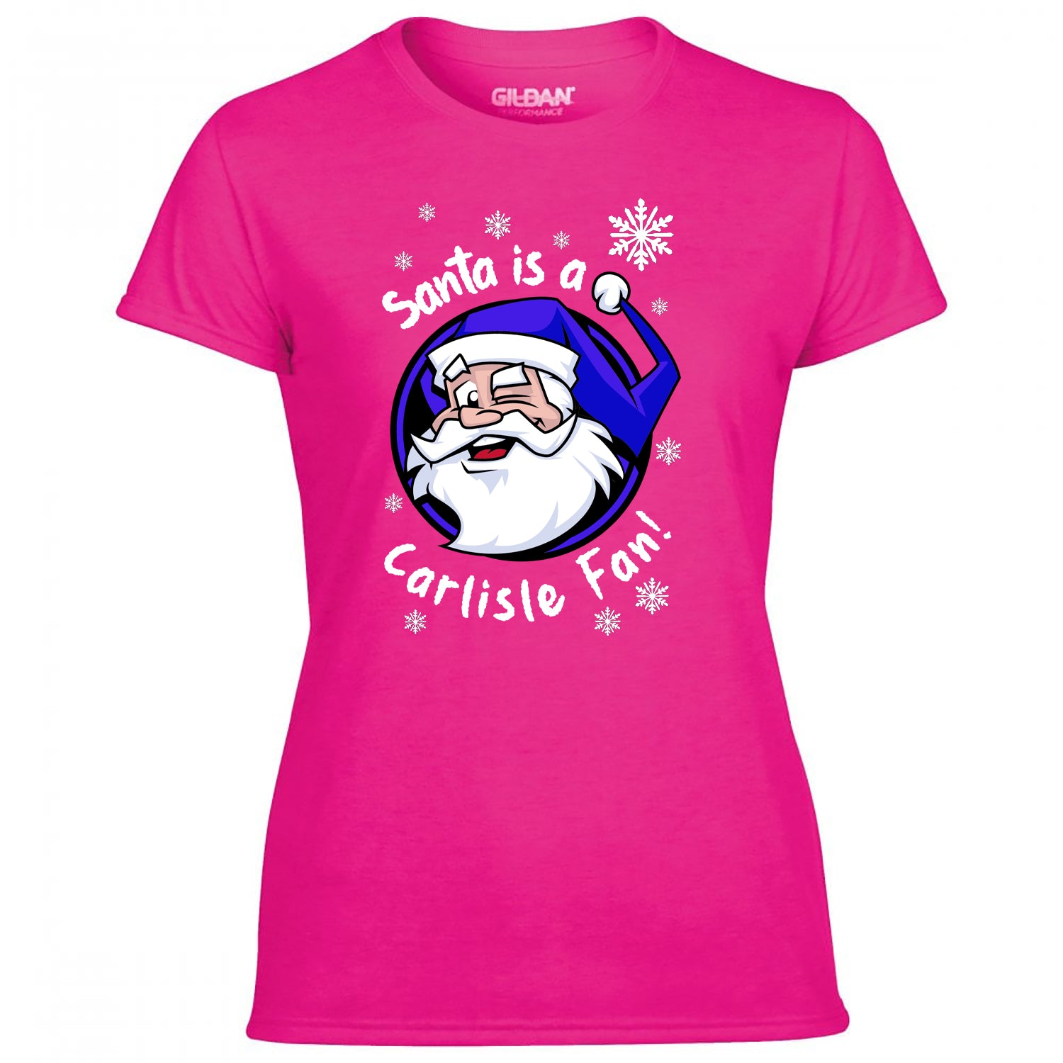 Santa Is A Carlisle Fan! Women's Tshirt
