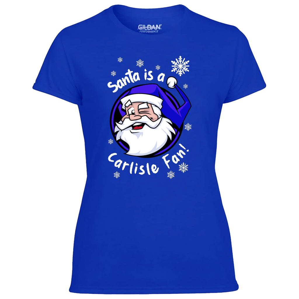 Santa Is A Carlisle Fan! Women's Tshirt