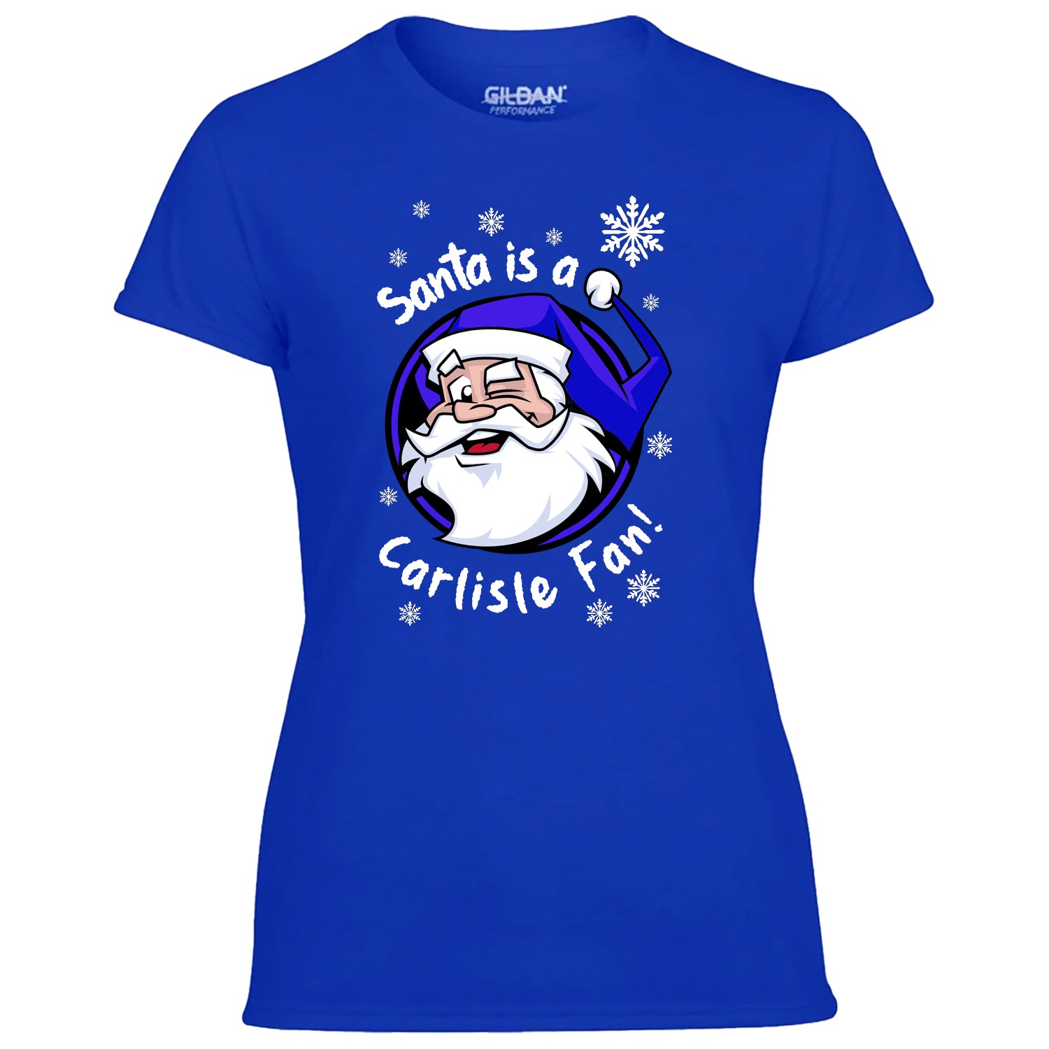 Santa Is A Carlisle Fan! Women's Tshirt
