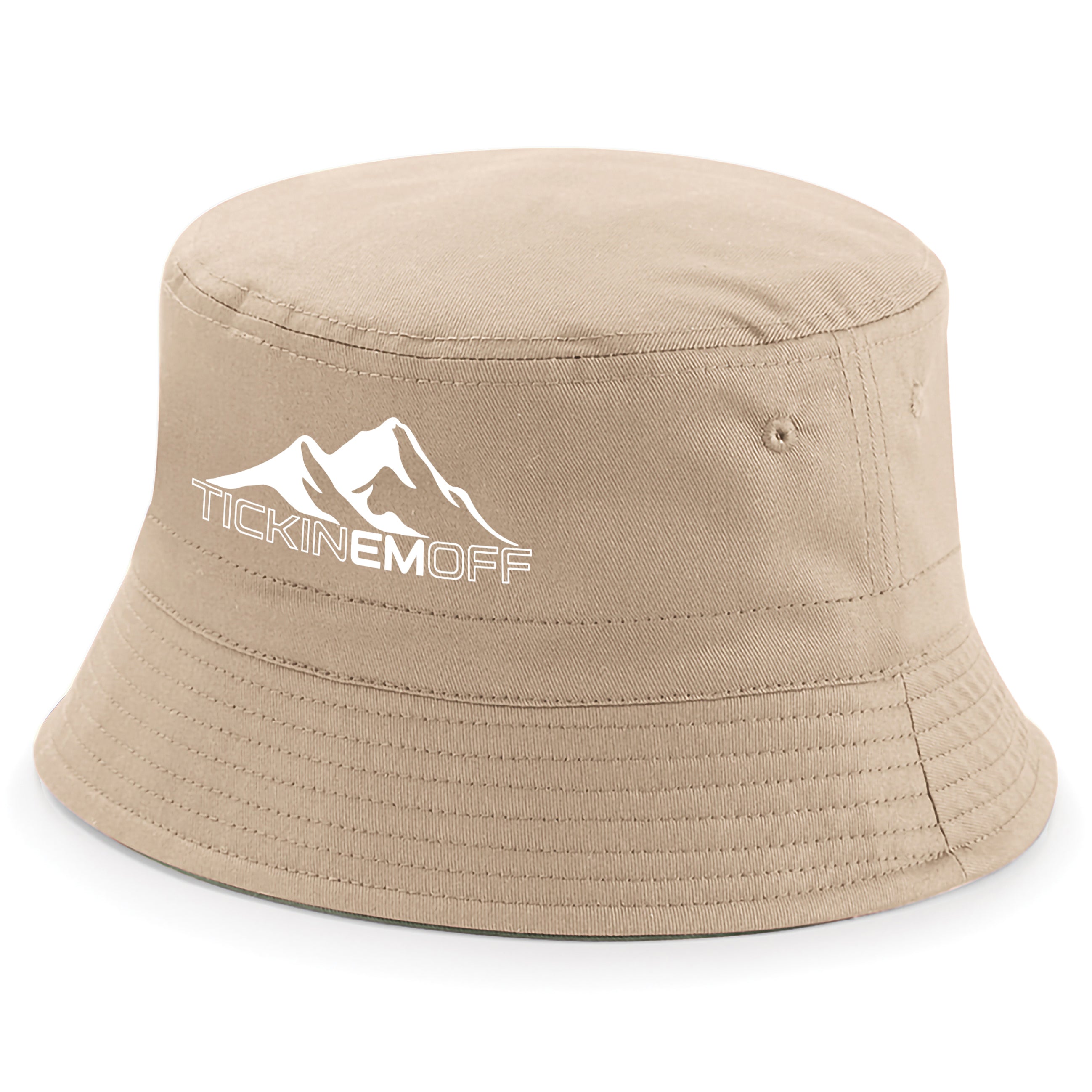 TickinEmOff Adult's Cotton Bucket Hat