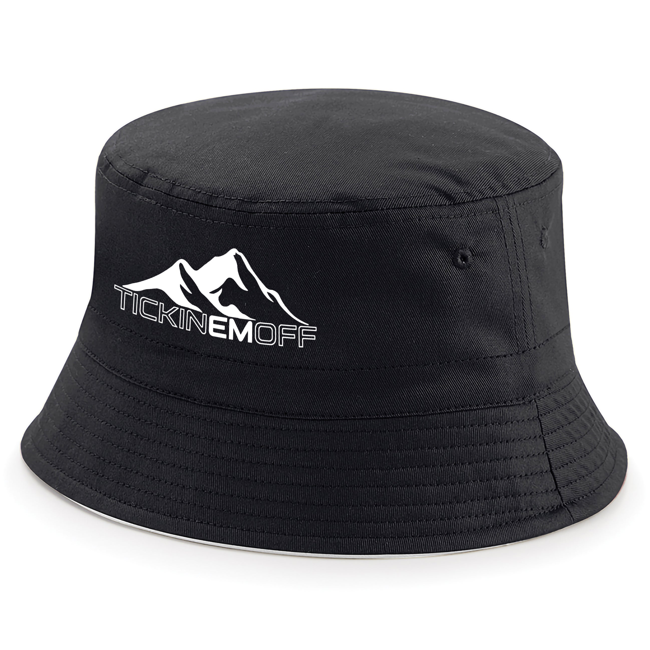 TickinEmOff Adult's Cotton Bucket Hat