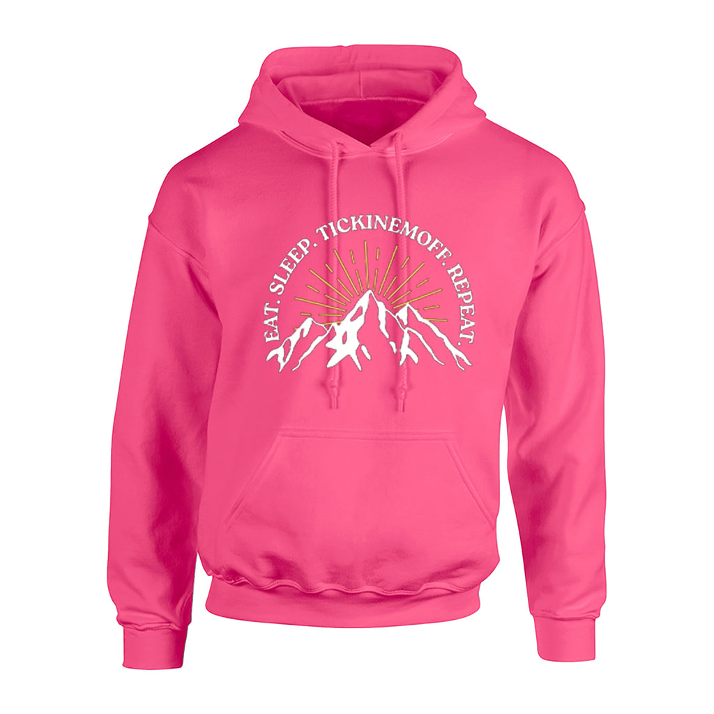 TickinEmOff Adult's Hoodie (Eat. Sleep. TickinEmOff. Repeat.)