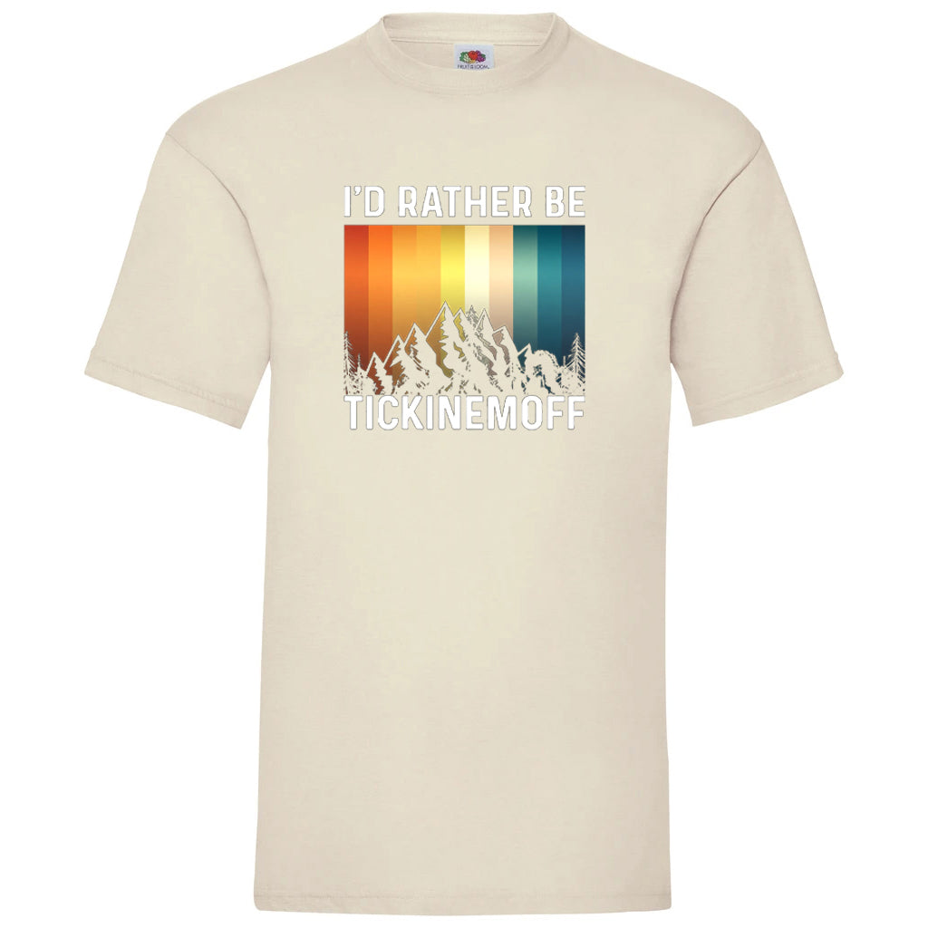 TickinEmOff Men's Tshirt FOTL (I'd Rather Be TickinEmOff)