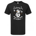 Fulham Black & White Christmas Snowman Children's Tshirt