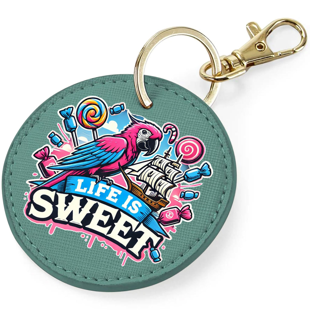 Candy Cabs Life Is Sweet 'Parrot' Keyring Bag Charm