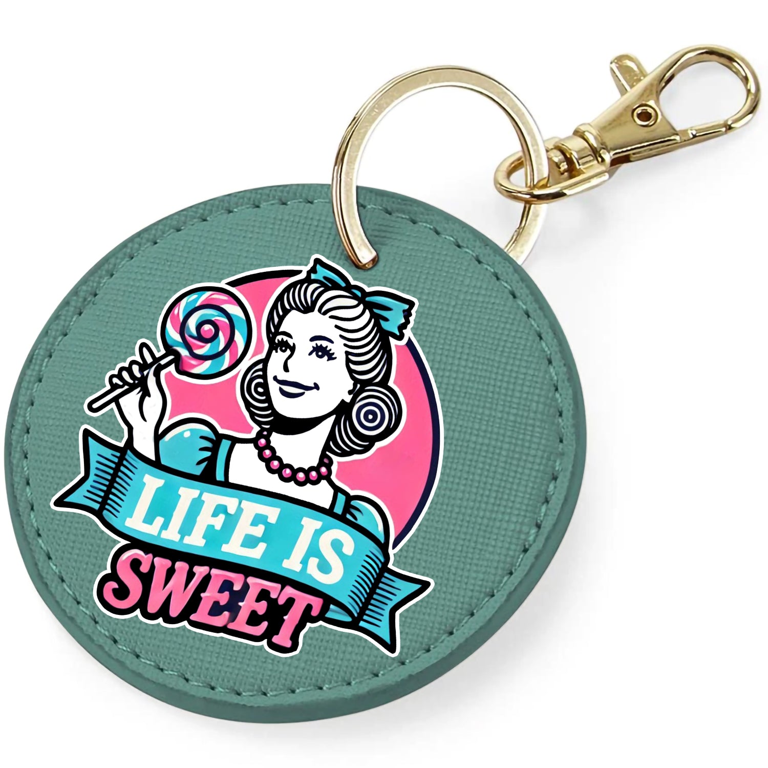 Candy Cabs Life Is Sweet 'Lady' Keyring Bag Charm