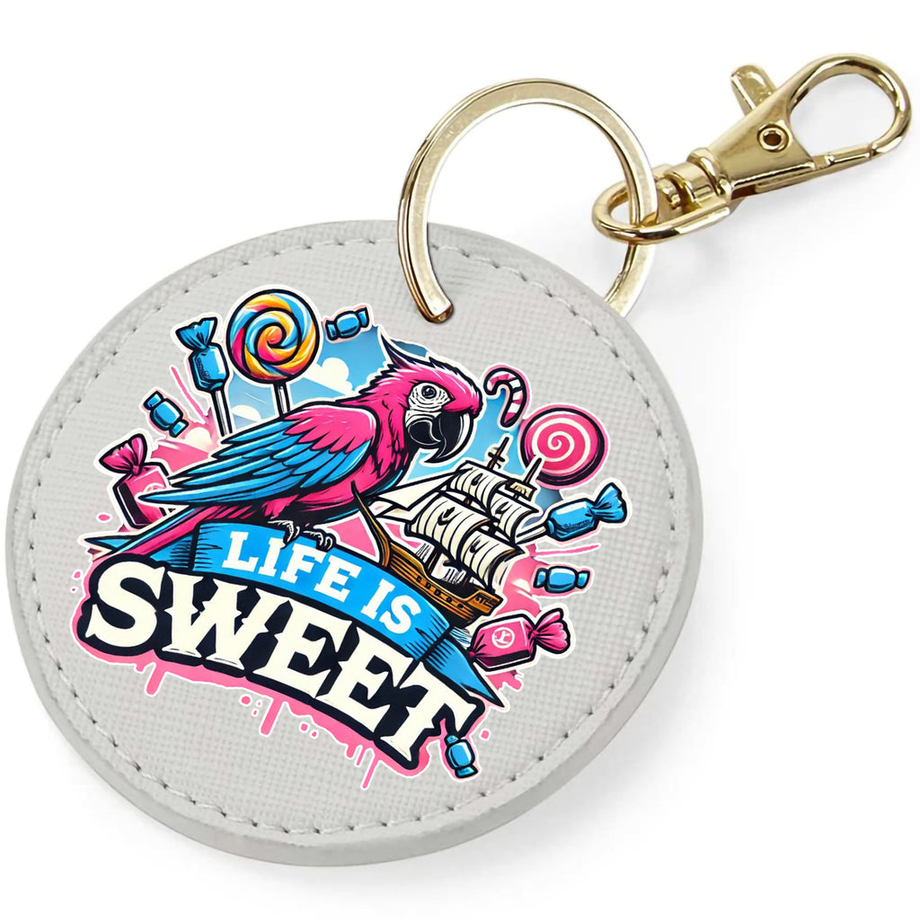 Candy Cabs Life Is Sweet 'Parrot' Keyring Bag Charm