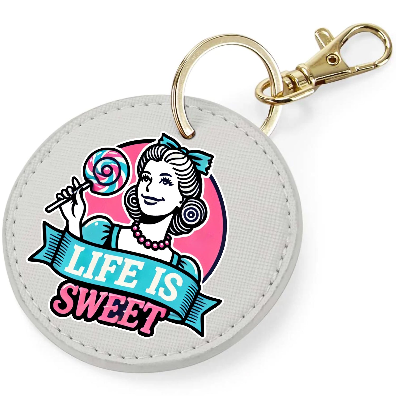 Candy Cabs Life Is Sweet 'Lady' Keyring Bag Charm