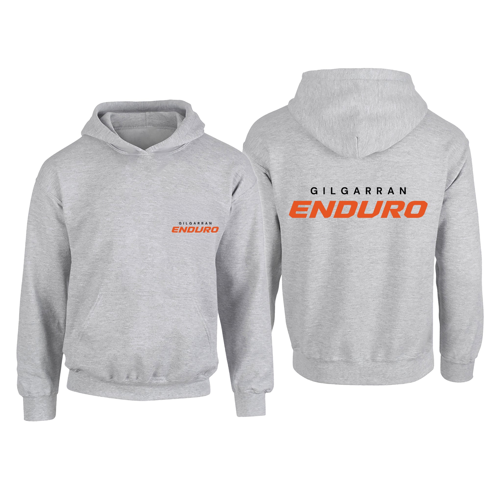 Gilgarran Enduro Children's Hoodie (Pocket & Back Banner)