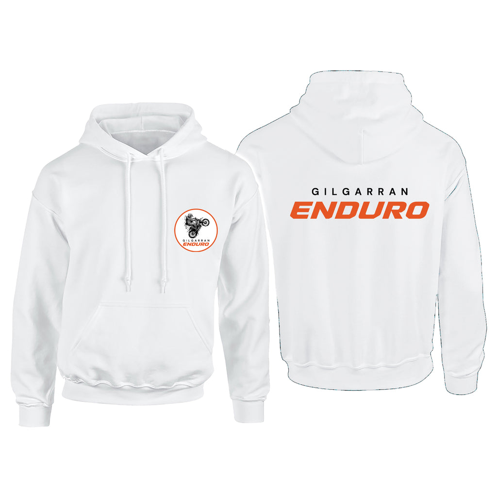 Gilgarran Enduro Adult's Hoodie (Pocket Crest & Back Banner)