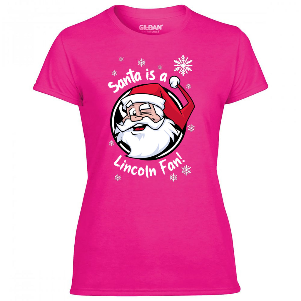 Santa Is A Lincoln Fan! Women's Tshirt