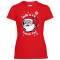 Santa Is A Lincoln Fan! Women's Tshirt