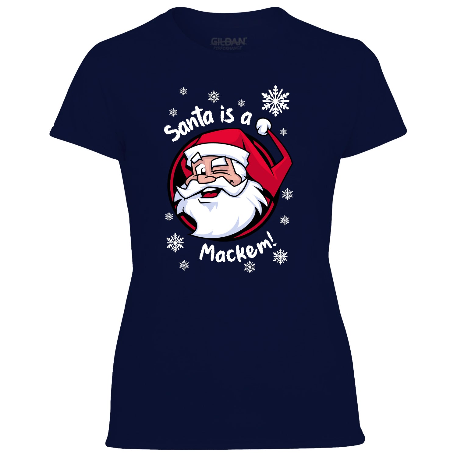 Santa Is A Mackem! Women's Tshirt