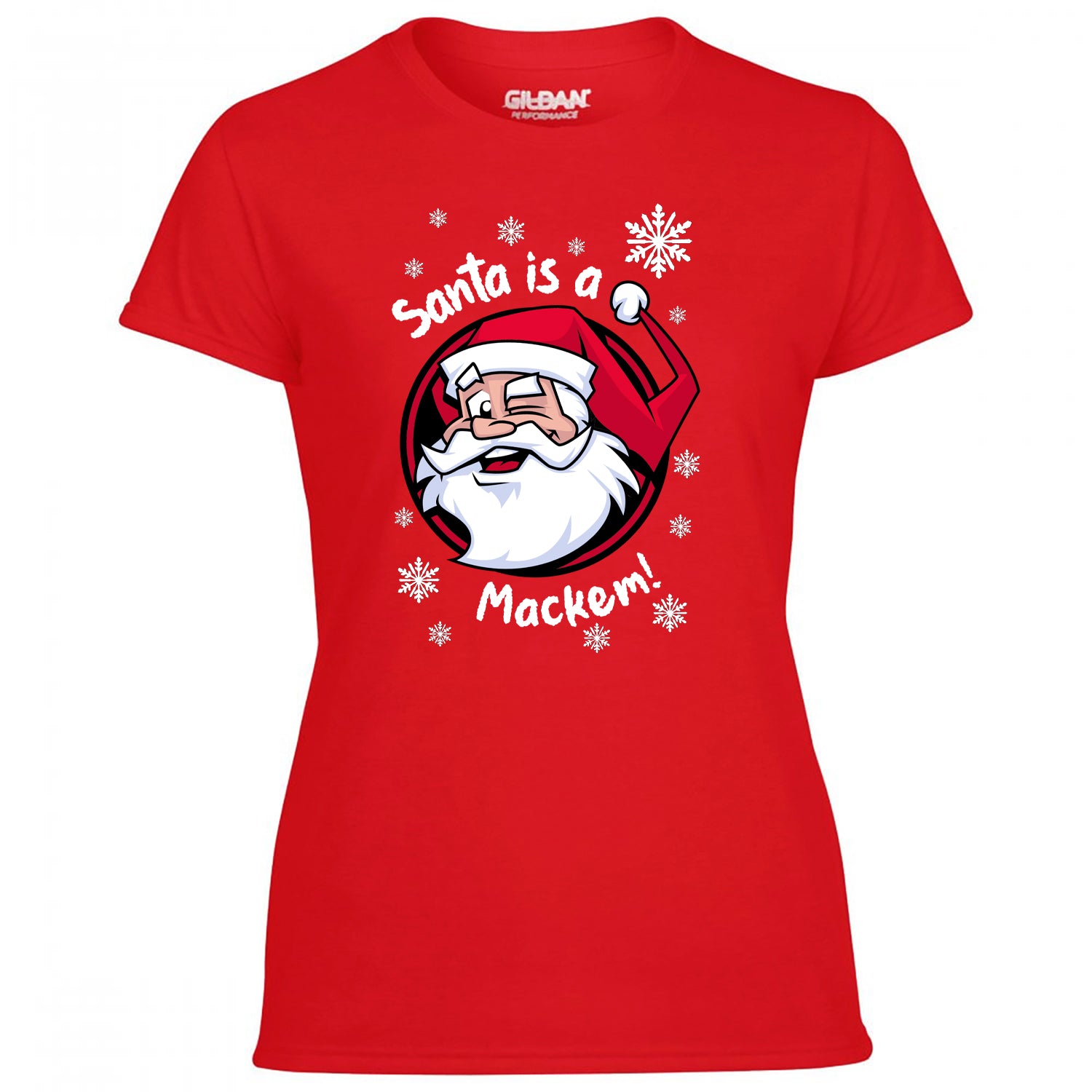 Santa Is A Mackem! Women's Tshirt