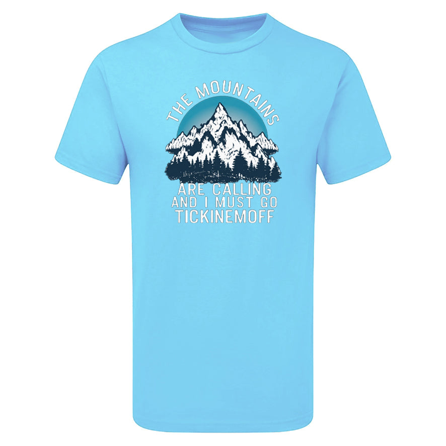 TickinEmOff Children's Tshirt (The Mountains Are Calling)