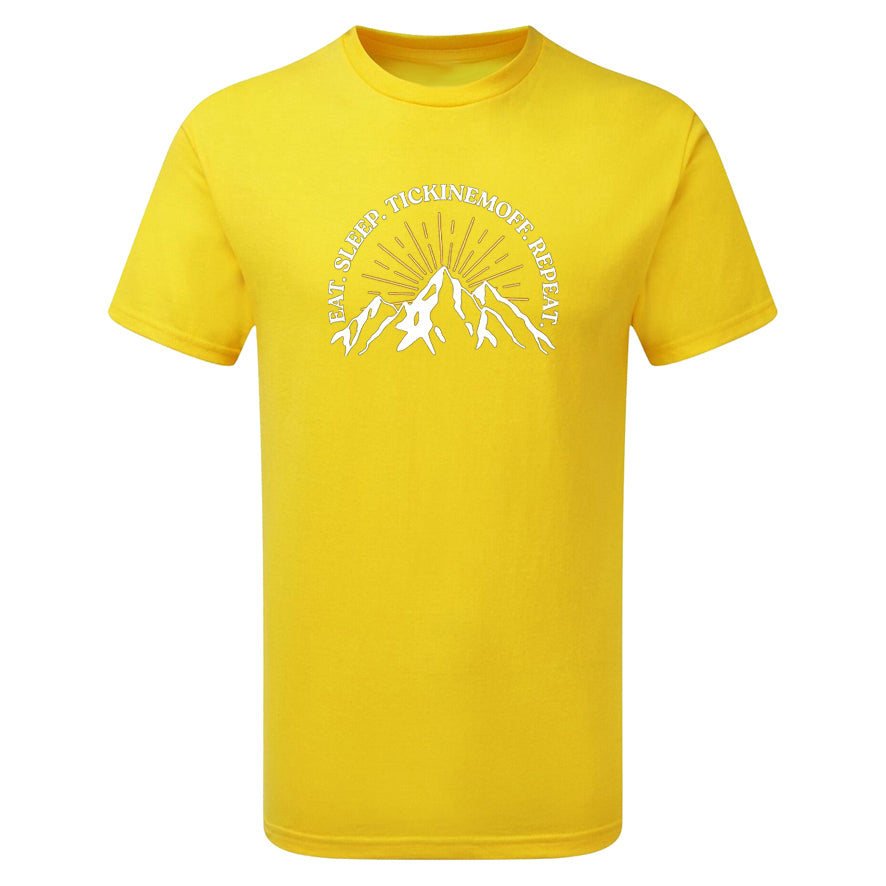 TickinEmOff Children's Tshirt (Eat. Sleep. TickinEmOff. Repeat.)