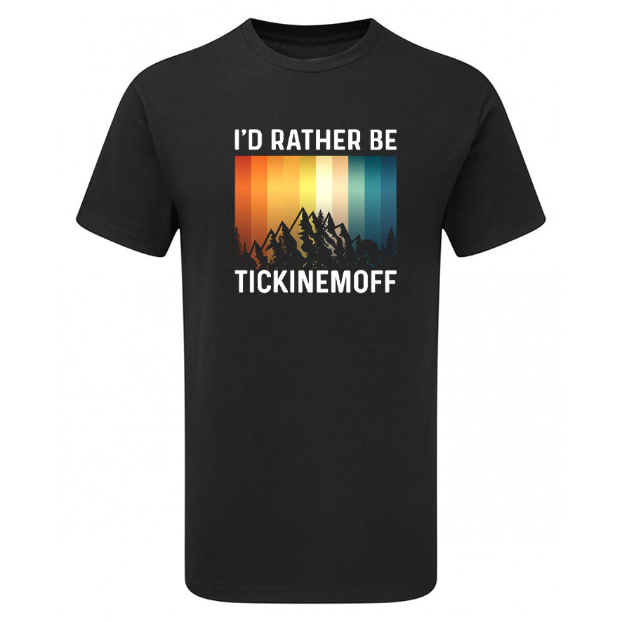 TickinEmOff Children's Tshirt (I'd Rather Be TickinEmOff)