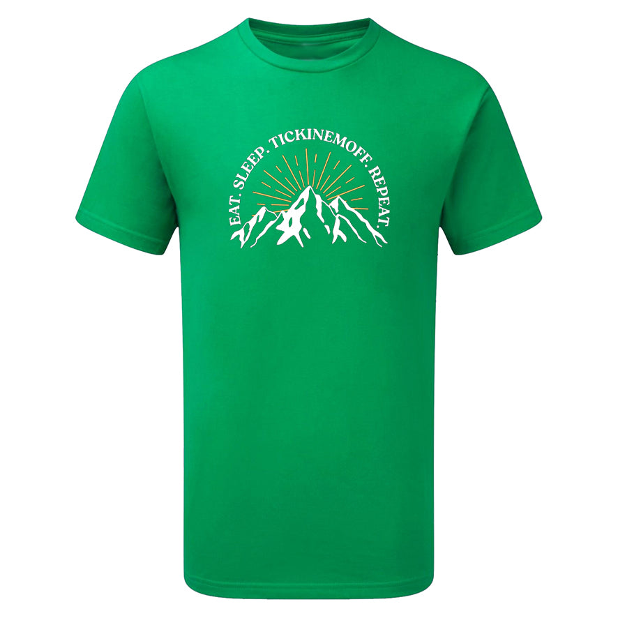 TickinEmOff Children's Tshirt (Eat. Sleep. TickinEmOff. Repeat.)