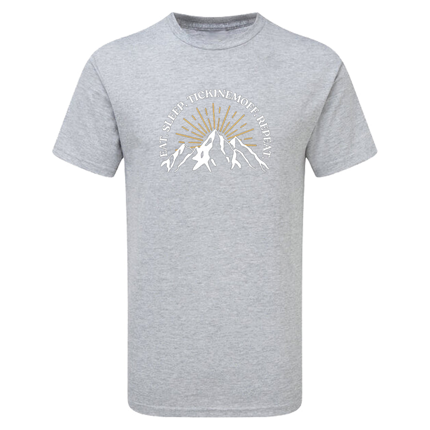 TickinEmOff Children's Tshirt (Eat. Sleep. TickinEmOff. Repeat.)