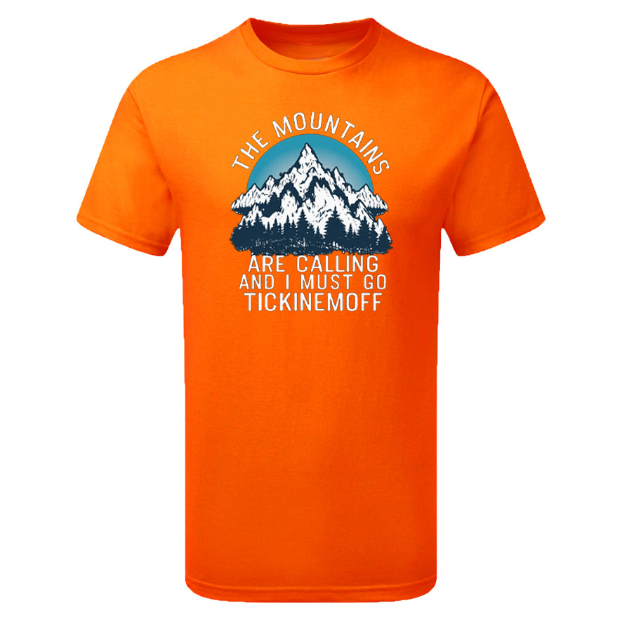 TickinEmOff Children's Tshirt (The Mountains Are Calling)