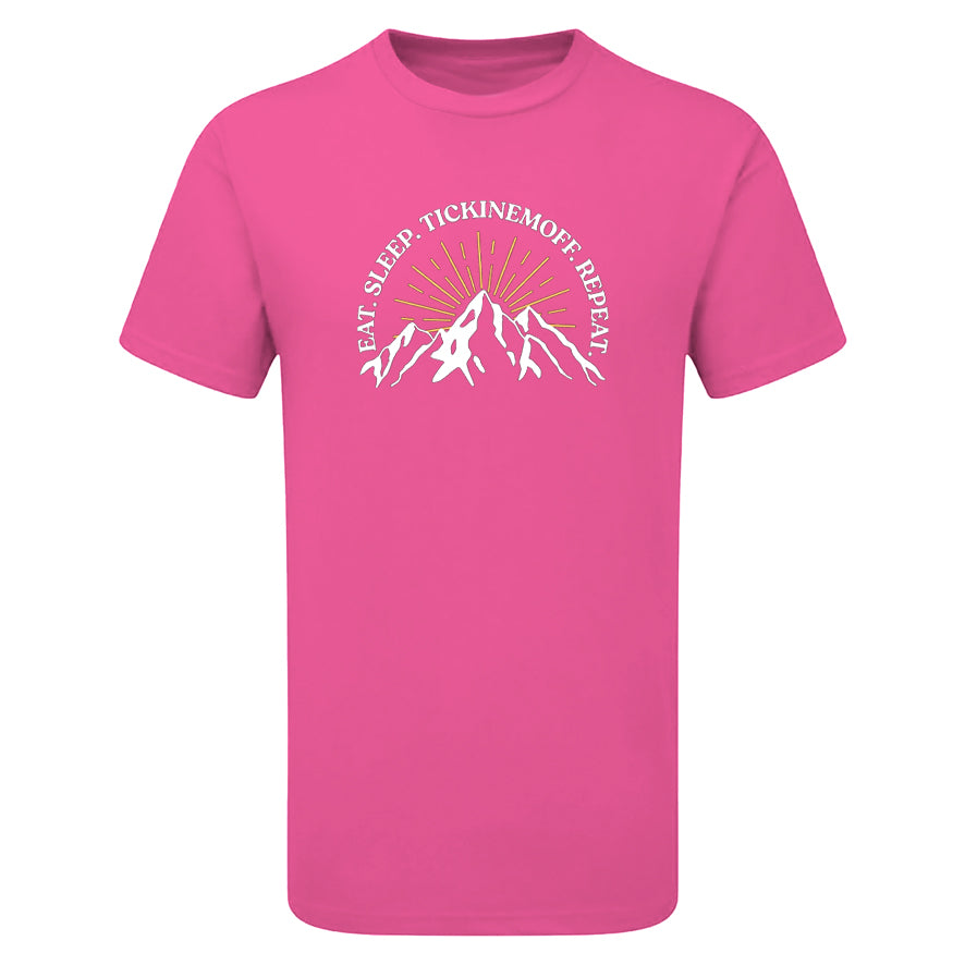 TickinEmOff Children's Tshirt (Eat. Sleep. TickinEmOff. Repeat.)