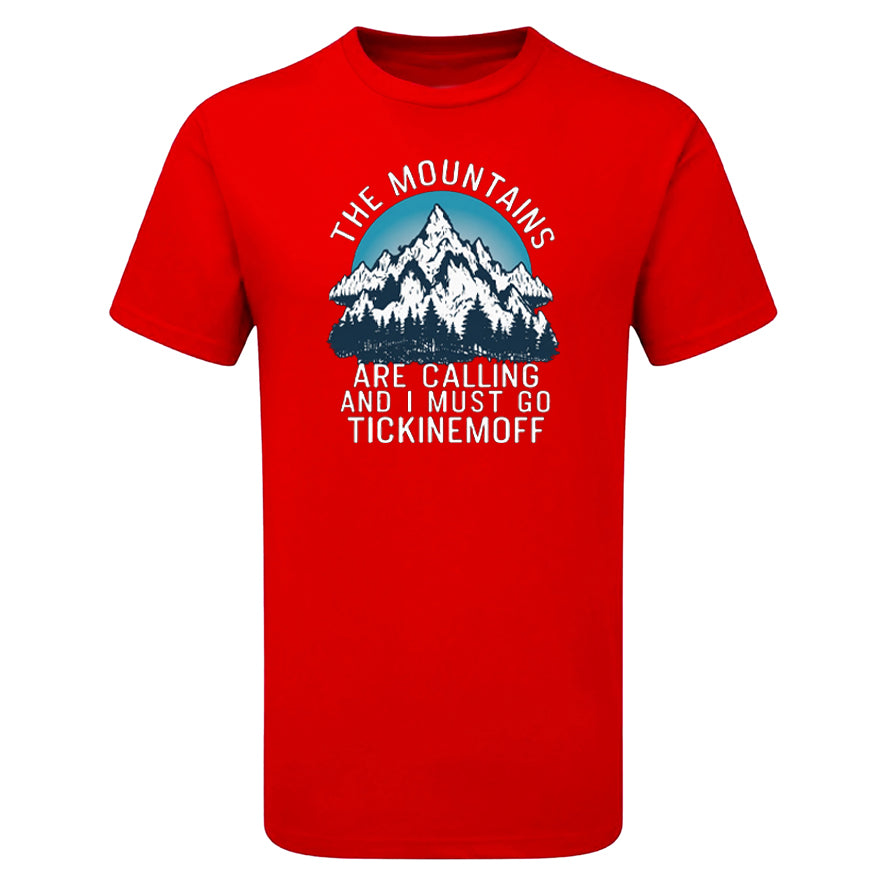 TickinEmOff Children's Tshirt (The Mountains Are Calling)